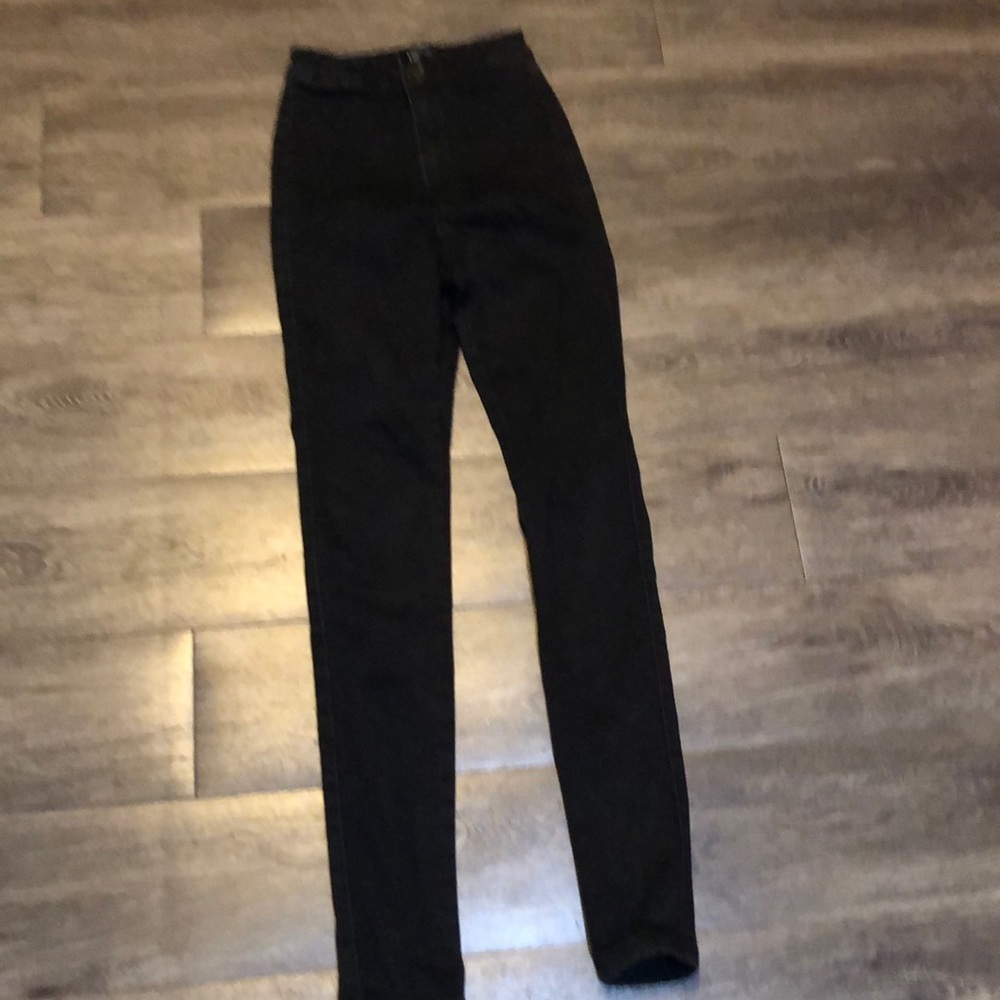High waisted Vice jeans